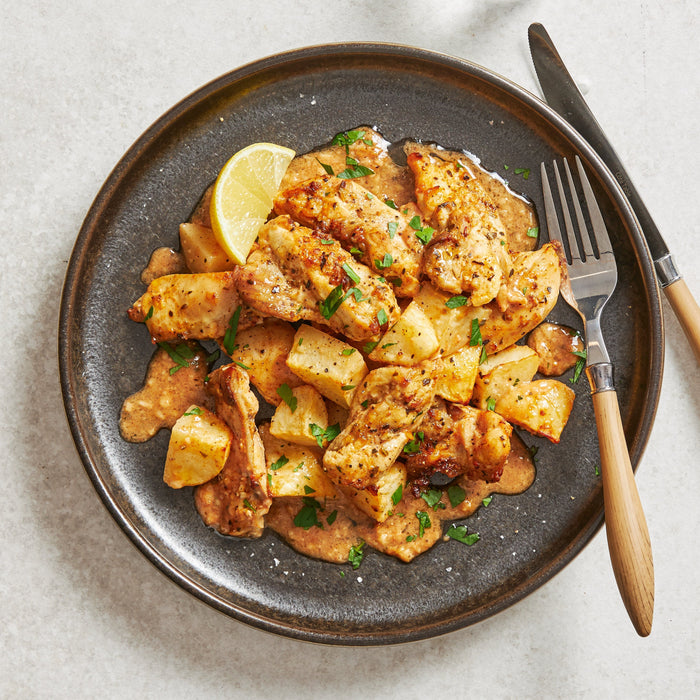 Roasted Lemon Chicken & Potatoes
