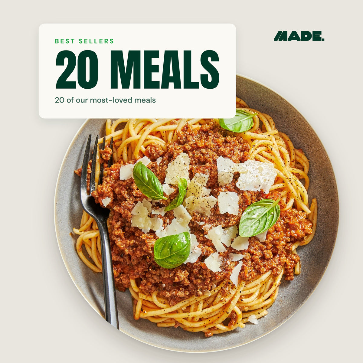 Best Sellers 20 Pack: 20 of our most-loved MADE. meals